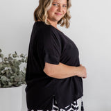 black-blouse-top-plus-size