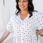 casual-dress-white-with-black-geometric-print-design