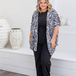 casual-kimono-duster-jacket-zebra-print-black-grey