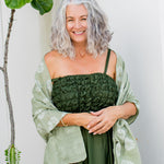 ladies-long-scarf-sage-green-white-floral