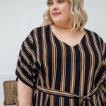 ladies-long-summer-dress-plus-size-black-neutral-cream-stripe