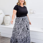 ladies-maxi-skirt-zebra-print-black-grey