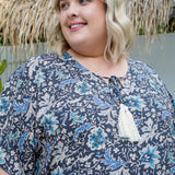 ladies-plus-size-long-kaftan-dress-blue-floral-design