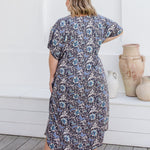 ladies-summer-maxi-kaftan-dress-blue-latte-off-white-floral-design