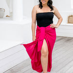large-beach-sarong-dark-pink-fringeless