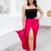 large-beach-sarong-dark-pink-fringeless