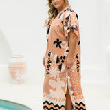 Langes Kaftankleid - Amalfi