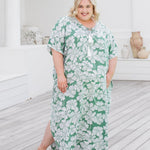 long-resort-style-kaftan-green-white-floral-plus-size