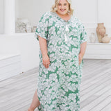 long-resort-style-kaftan-green-white-floral-plus-size