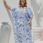 long-summer-kaftan-dress-blue-white-floral