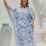 long-summer-kaftan-dress-blue-white-floral