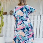 long-summer-kaftan-dress-resort-style-floral-pink-blue-cream-green-white