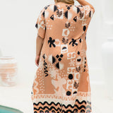 Langes Kaftankleid - Amalfi