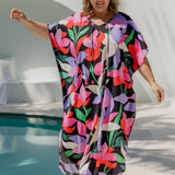 maxi-summer-kaftan-style-dress-florals-design-black-red-pink-mauve-cream