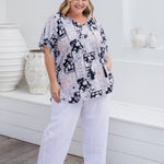 plus-size-kaftan-top-black-cream-mauve-patchwork-print