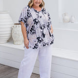 plus-size-kaftan-top-black-cream-mauve-patchwork-print