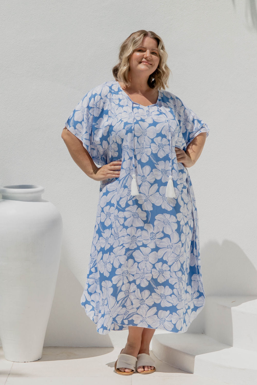 plus-size-long-summer-kaftan-dress-blue-white-floral
