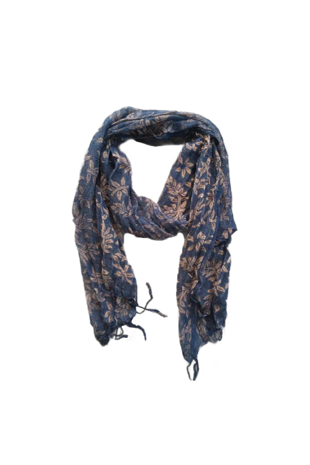 scarf-blue-cream-leaf-print
