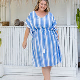 summer-beach-kaftan-dress-blue-white-stripe