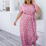 summer-maxi-dress-rose-white-geometric-resort-wear-styling
