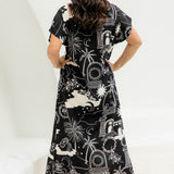 womens-maxi-dress-black-white-resort-wear-style