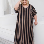womens-maxi-summer-dress-plus-size-black-neutral-cream-stripe