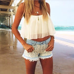 halter-neck-crop-top-white-chiffon-ruffle