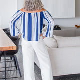 blue-white-striped-summer-top