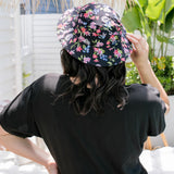 bucket-hat-floral-design-pink-blue-black-ladies
