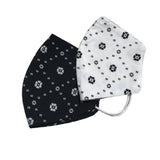 face-mask-fabric-black-white-geometric-print