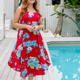 floral-aline-summer-dress-red-blue-grey
