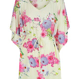 short-kaftan-dress-floral-design-lemon-yellow
