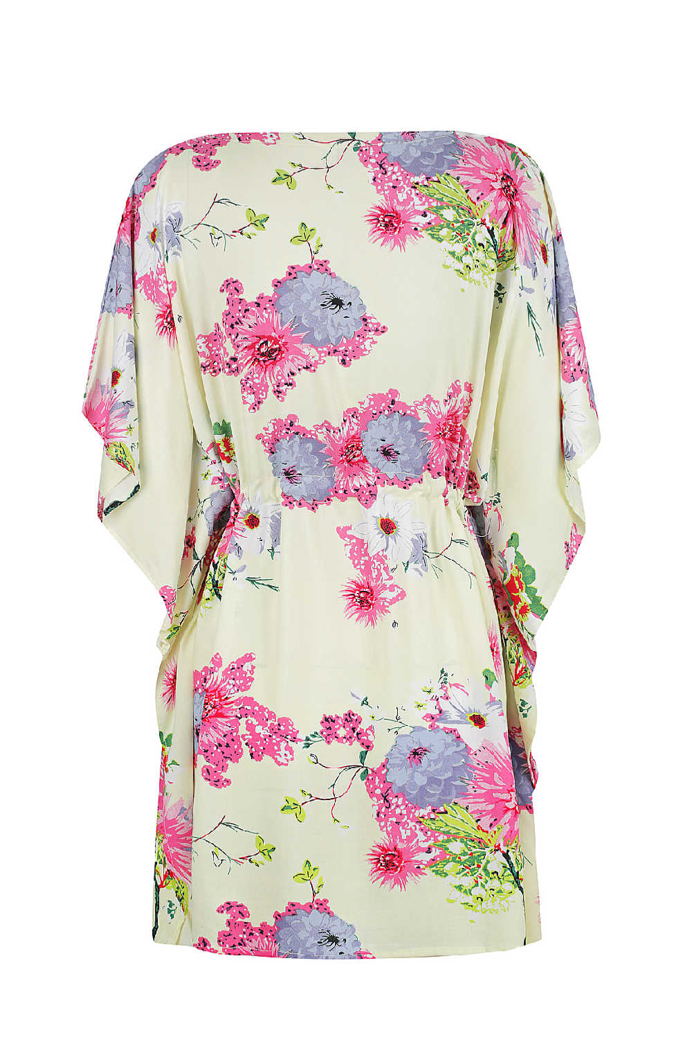short-kaftan-dress-tunic-top-floral-lemon