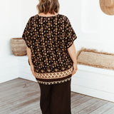 ladies-kaftan-top-black-cream-lattefloral-feather-design