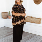 ladies-kaftan-top-black-floral-feather-design-plus-size