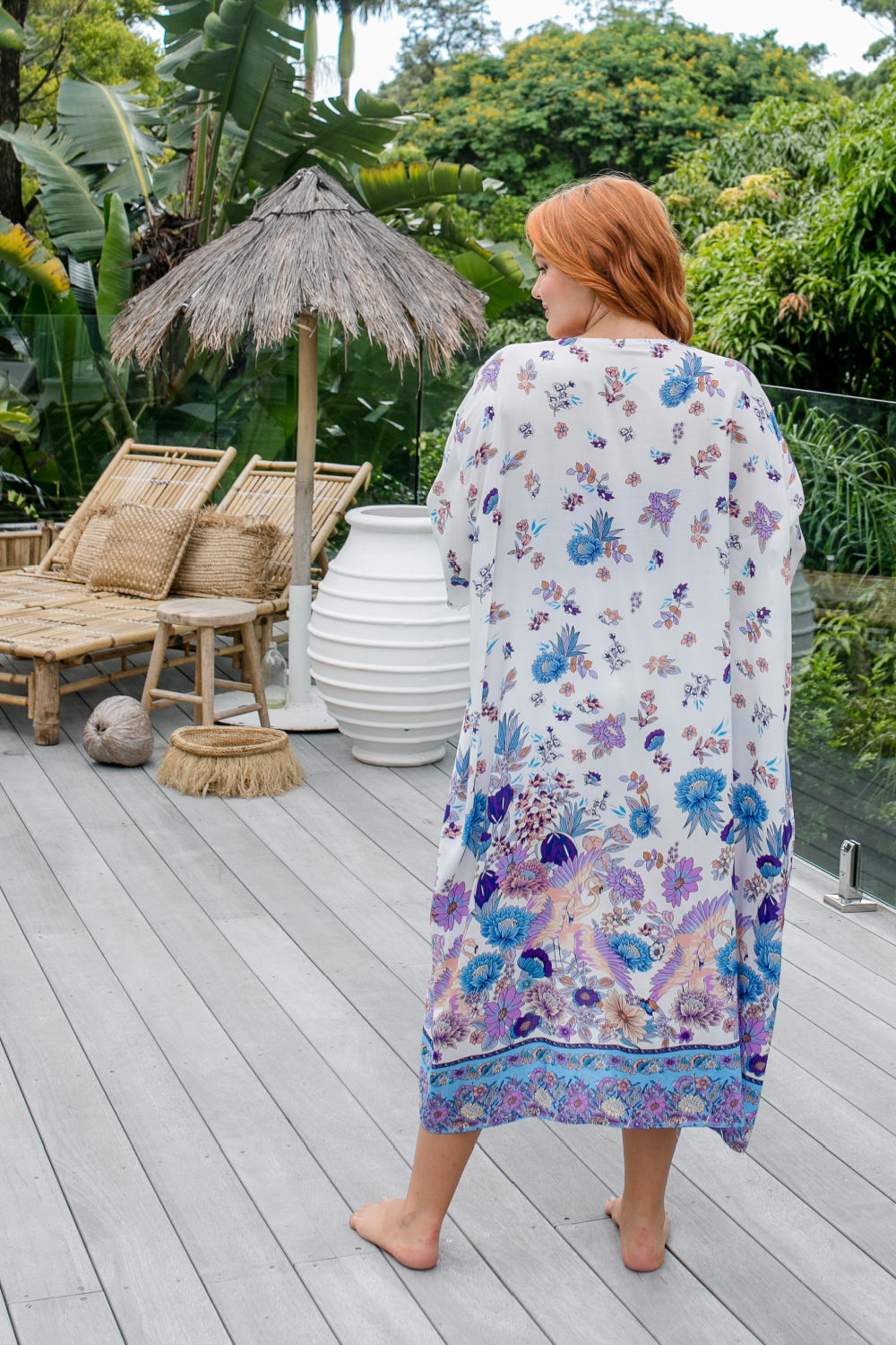 ladies-kimono-beach-jacket-blue-purple-floral-bird-design