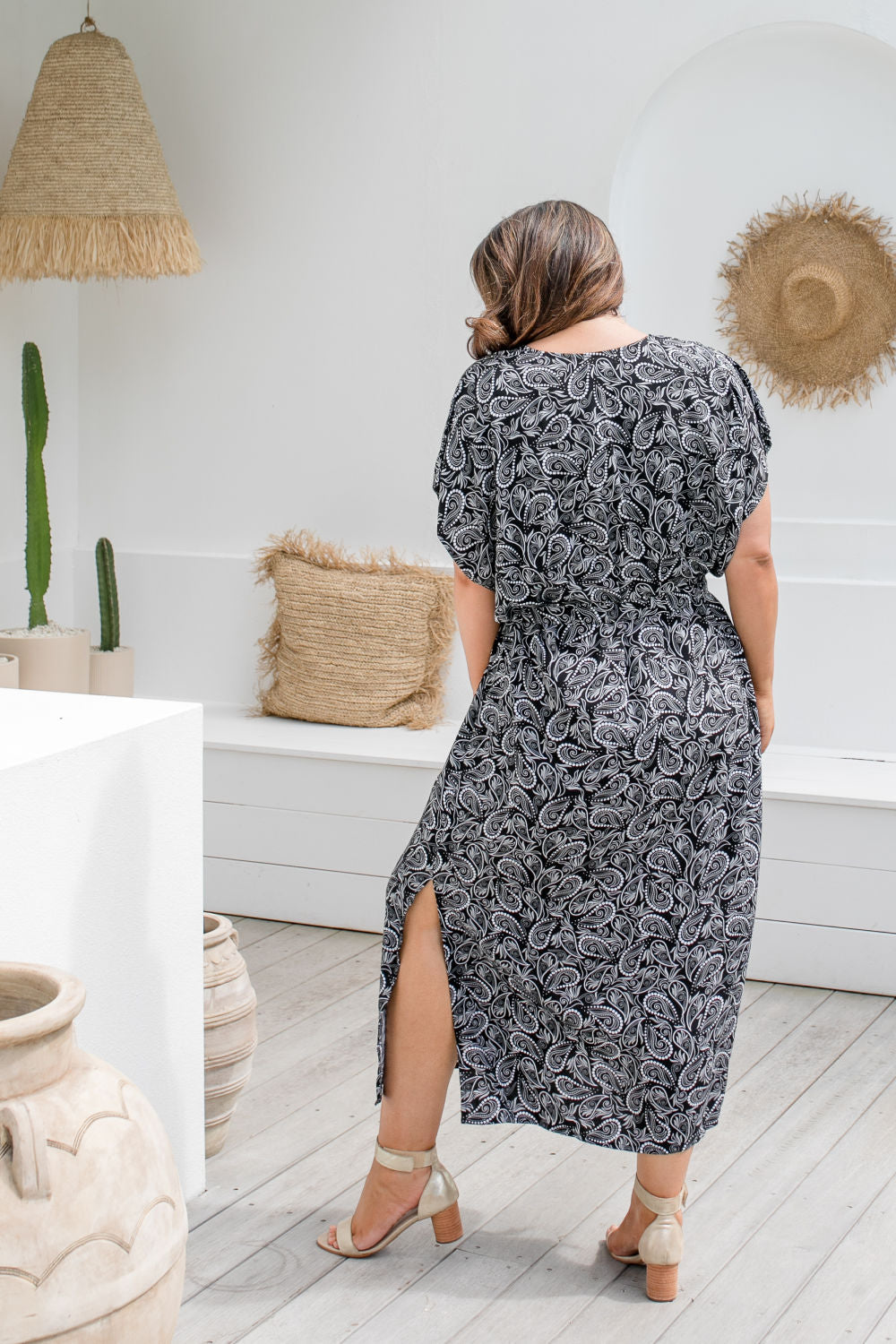 ladies-summer-maxi-kaftan-dress-black-paisley-plus-size