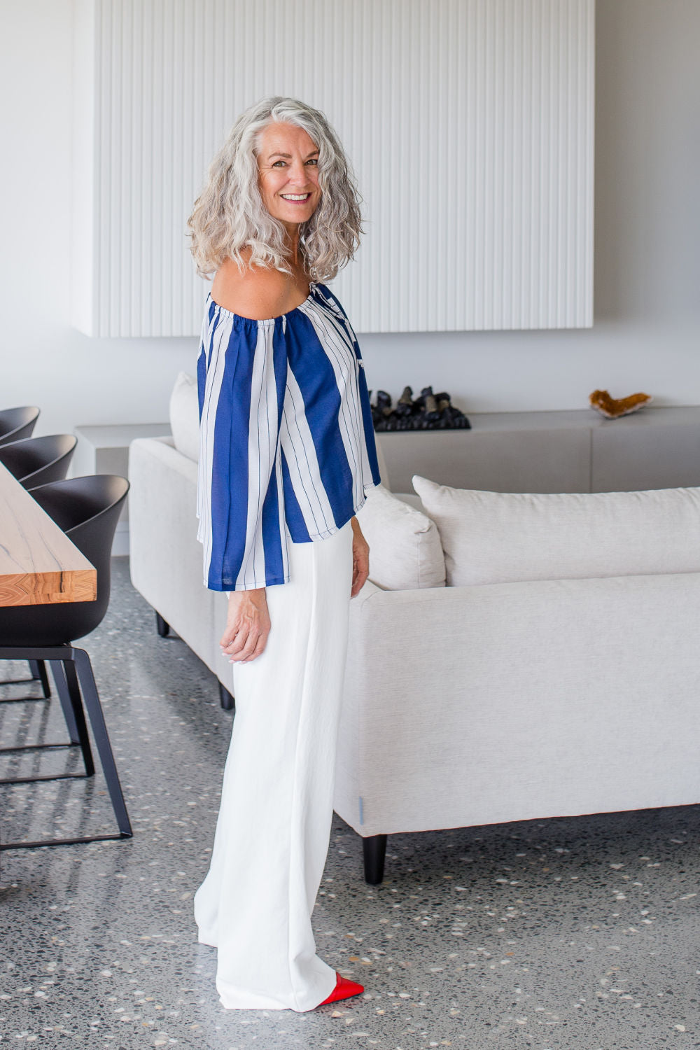 ladies-summer-top-stripes-white-blue