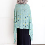 large-ladies-scarf-green-hearts-flowers-design