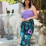 large-sarong-purple-green-frangipani-hibiscus-flower-on-black
