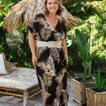 long-kaftan-dress-bamboo-leaf-print