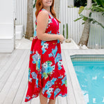 long-summer-aline-dress-floral-dress-red-grey-blue