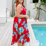 long-summer-aline-dress-floral-dress-red-grey-blue