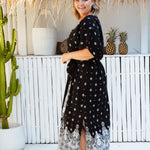 long-summer-dress-black-white-geometric-border-design-plus-size