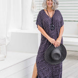 long-summer-dress-black-white-polka-dot