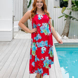 long-summer-dress-floral-dress-red-grey-blue