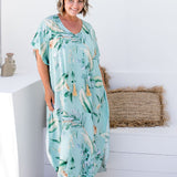 long-summer-kaftan-dress-green-grey-caramel