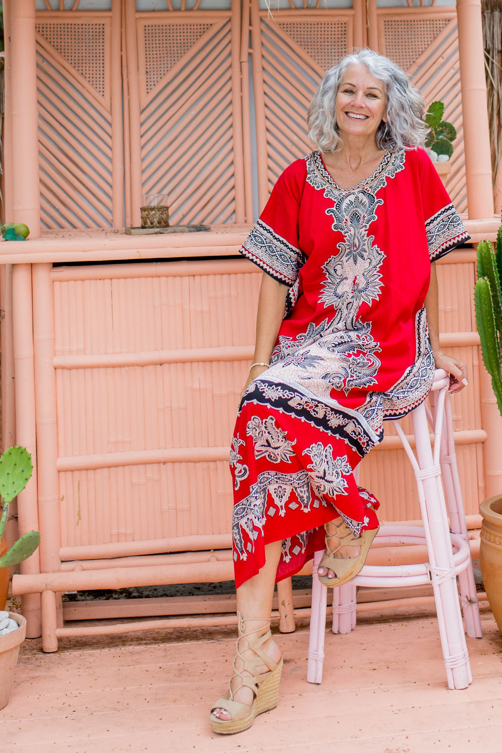 maxi-kaftan-dress-red-black-batik