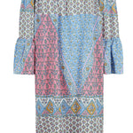 off-the-shoulder-summer-dress-floral-geometric-blue-pink-white-mustard