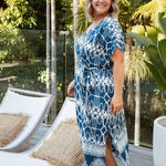 plus-size-long-kaftan-dress-blue-white-geometric-design